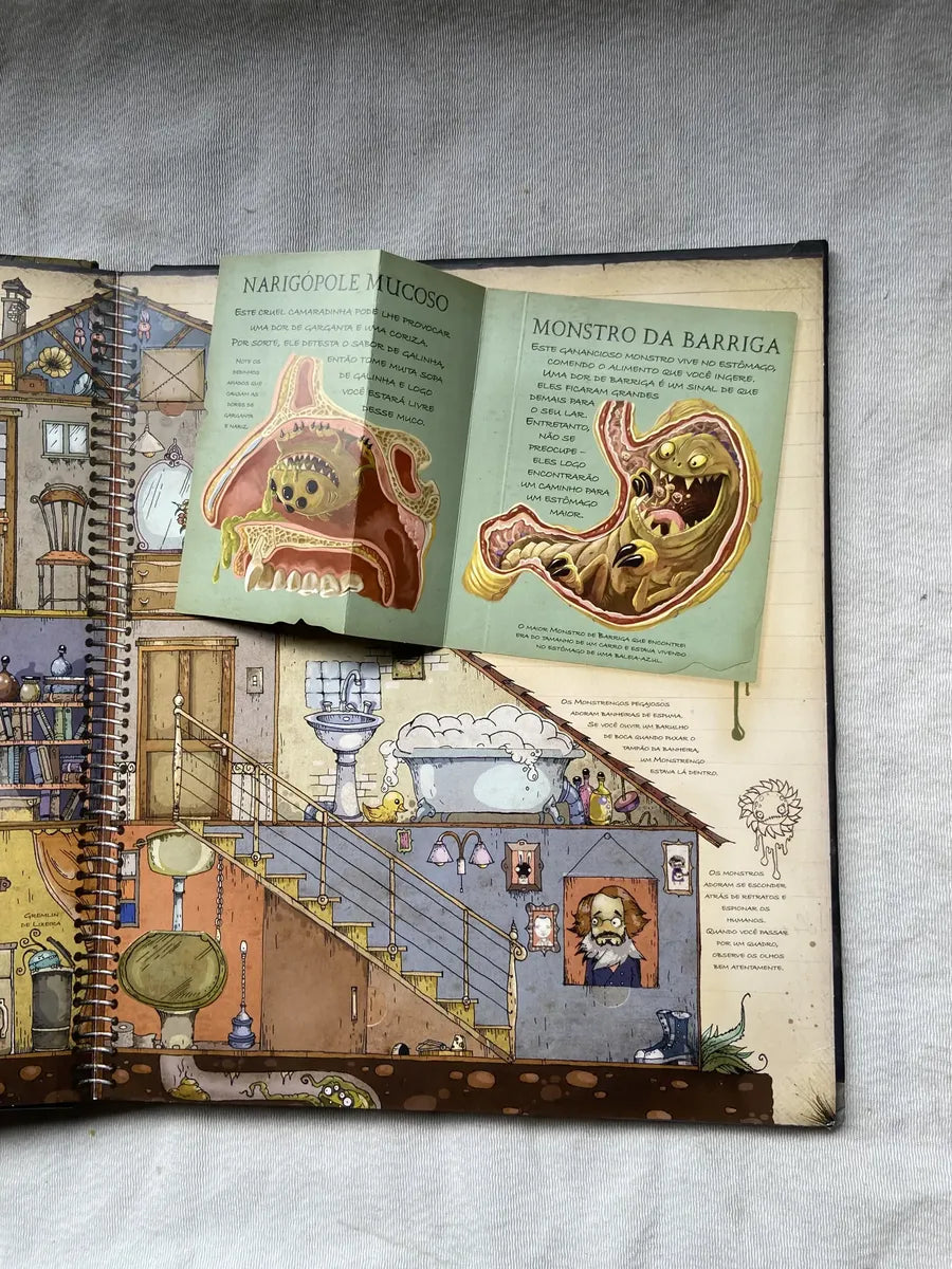 Livro O Monstruoso Livro Dos Monstros 2011 (Usado)