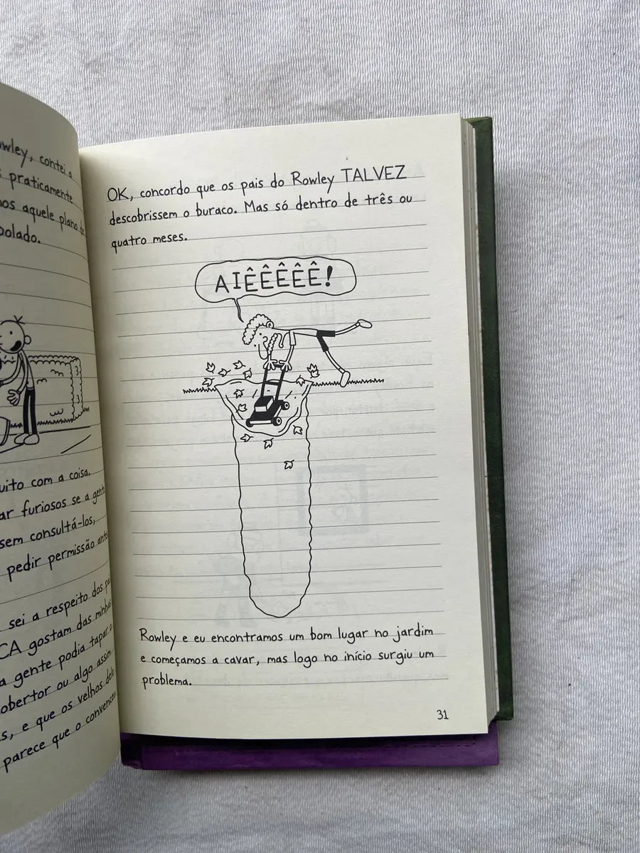 Livro Diário De Um Banana Box 5 Volumes Capa Dura (Usado)
