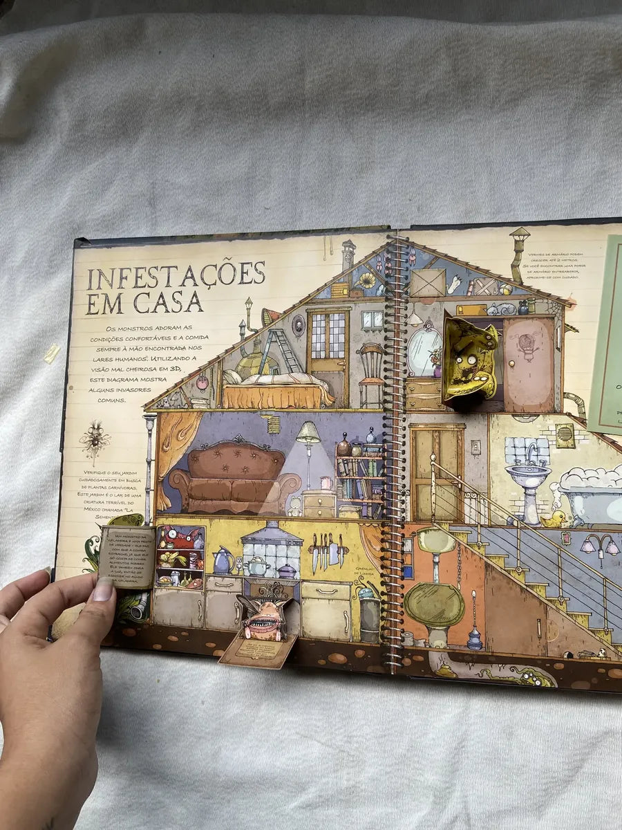 Livro O Monstruoso Livro Dos Monstros 2011 (Usado)