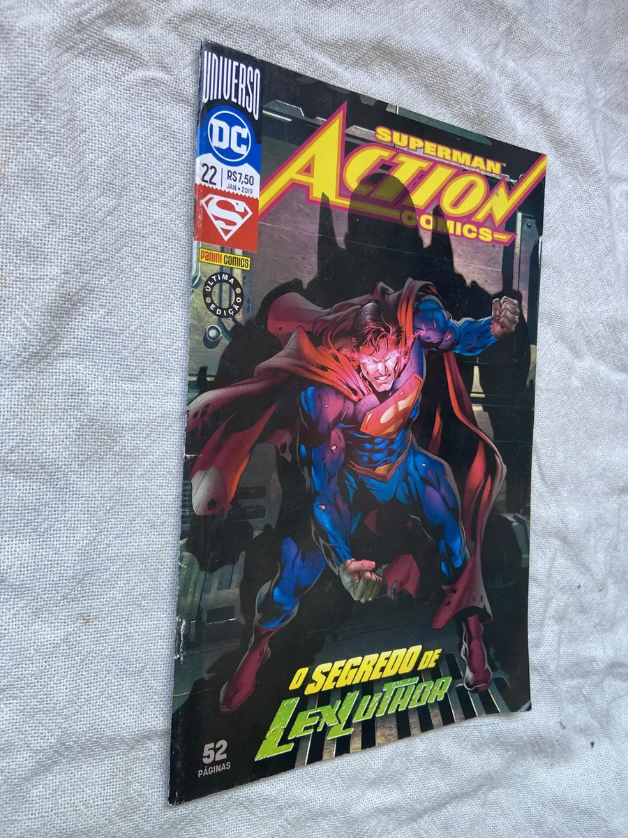 Gibi Superman Action Comics O Segredo De Lexluthor N 22 (Usado)