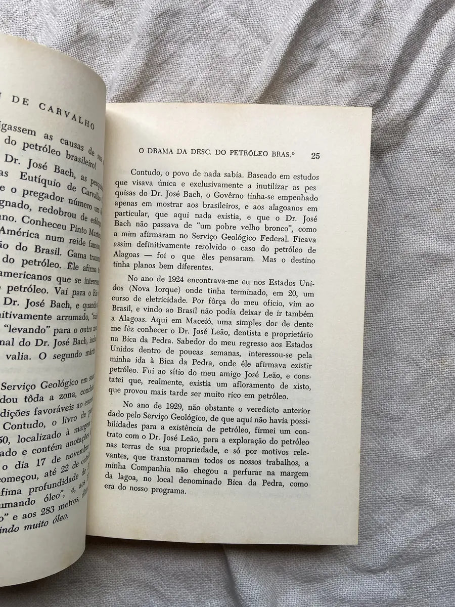 Livro O Drama Da Descoberta Do Petróleo Brasileiro 2010 (Usado)