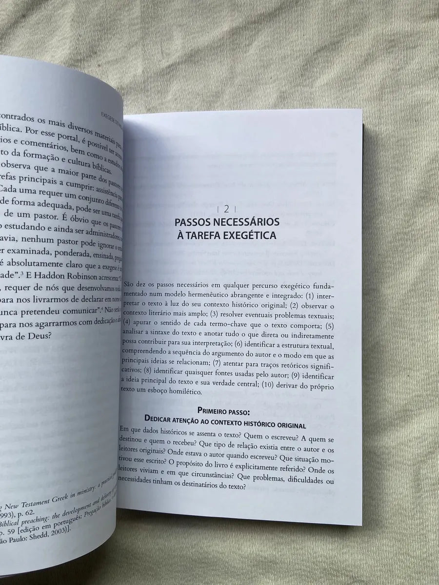 Livro Exegese Do Novo Testamento (Usado)