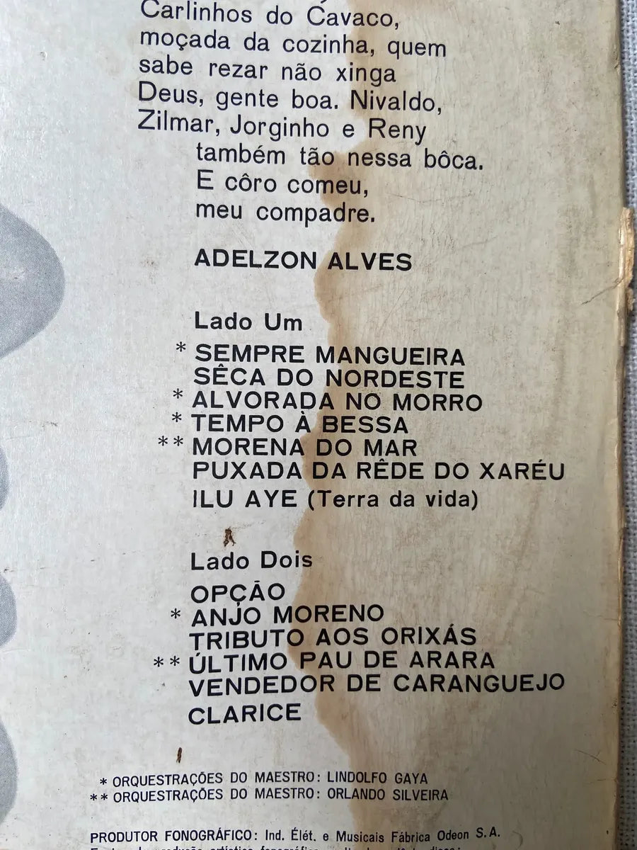 Lp Clara Nunes 1972 Emi (Usado)