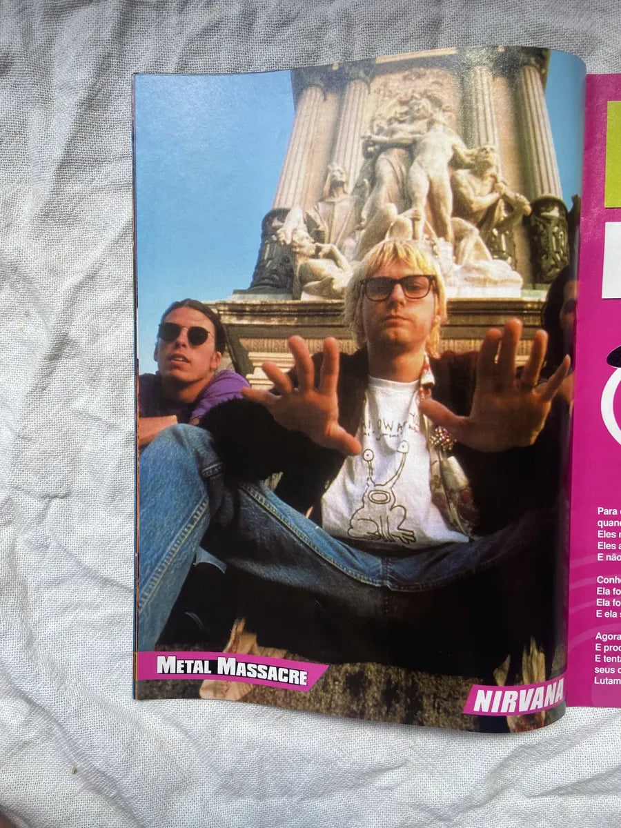 Revista Metal Massacre Letras Traduzidas Extra Guns N Roses (Usado)