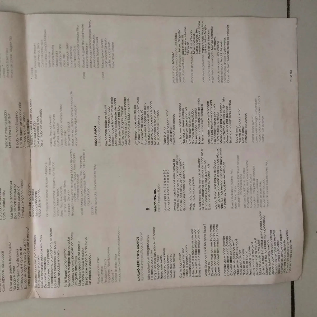 Lp Ney Matogrosso Quem Não Vive Tem Medo Da Morte 1988 (Usado)