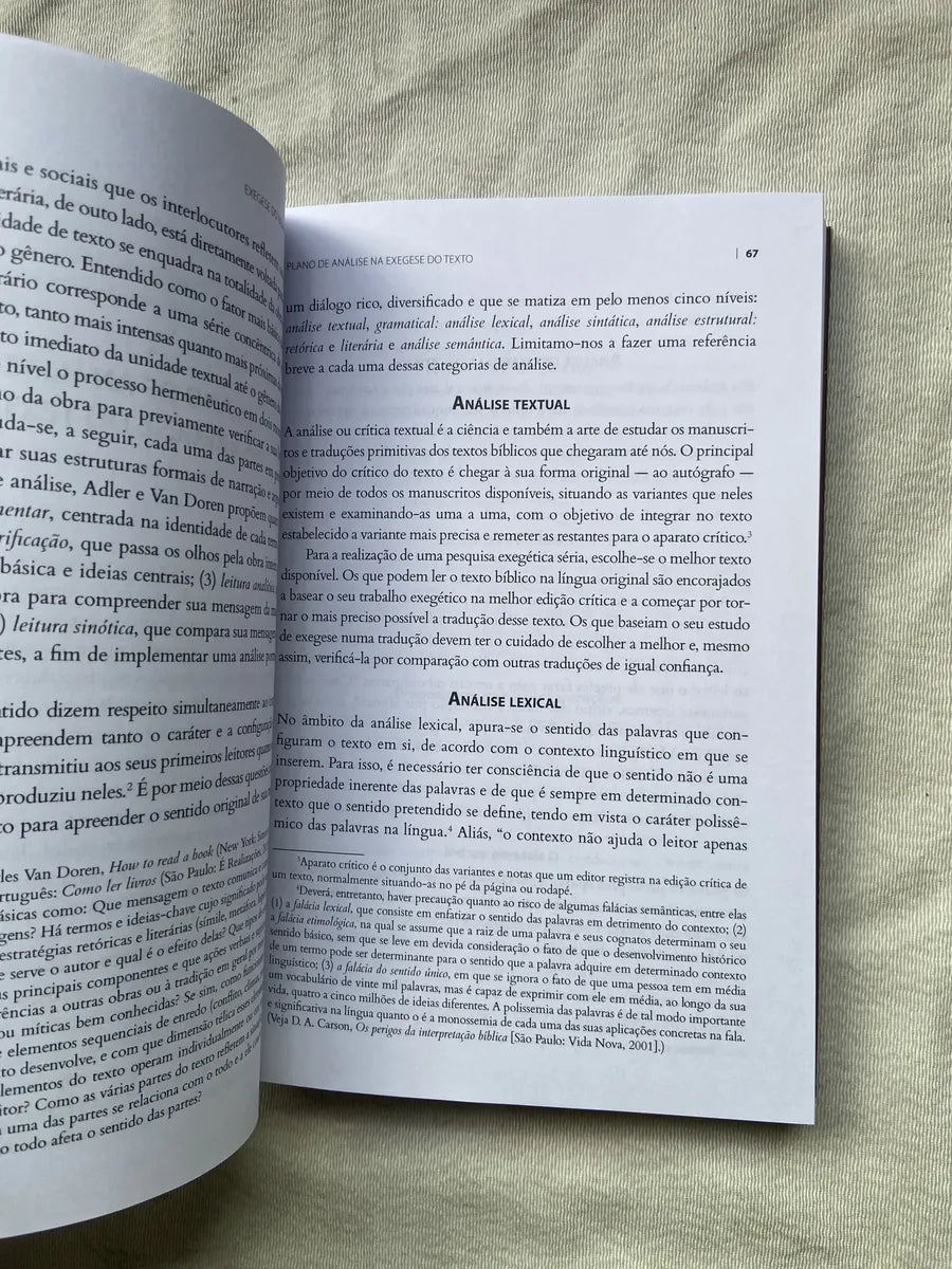 Livro Exegese Do Novo Testamento (Usado)