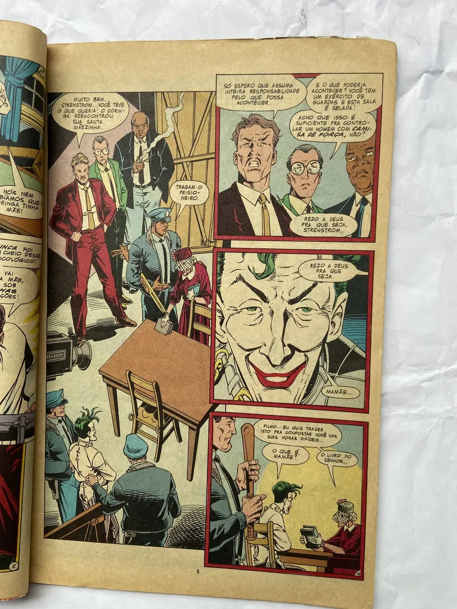 Gibi Robin Ii 1 O Coringa Esta Solto Pesadelo Em Gotham City (Usado)