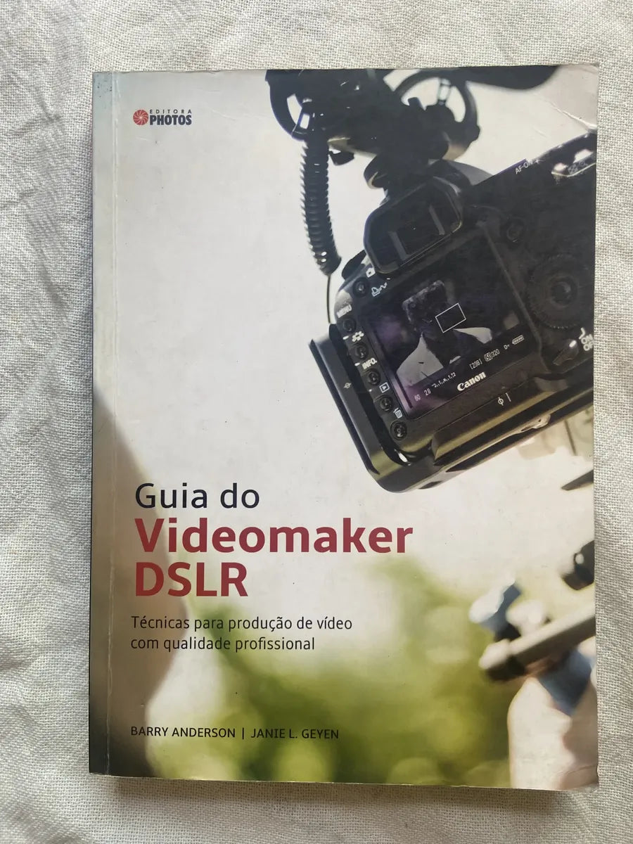 Livro Guia Do Videomaker Dslr 2015 (Usado)