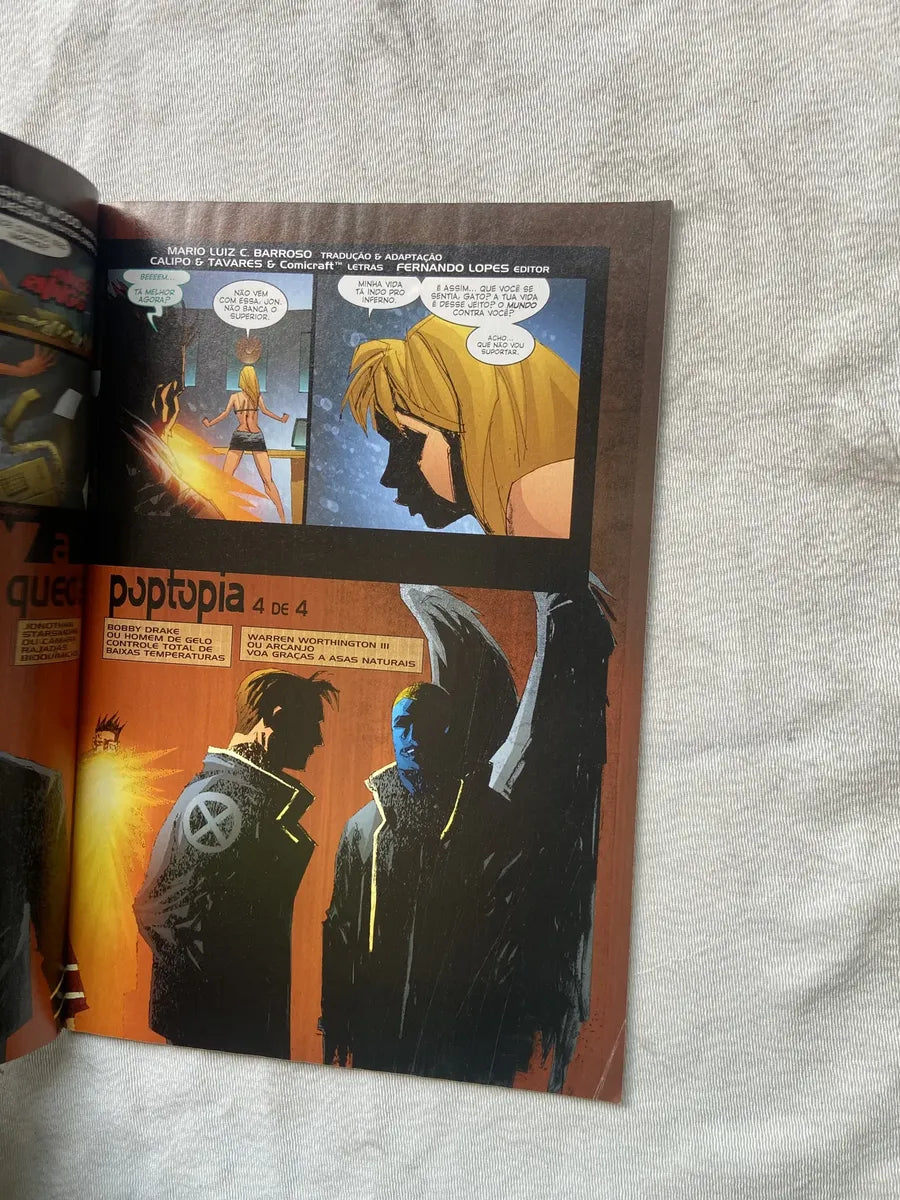 Gibi X Men Cable Wolverine Número 12 2002 (Usado)