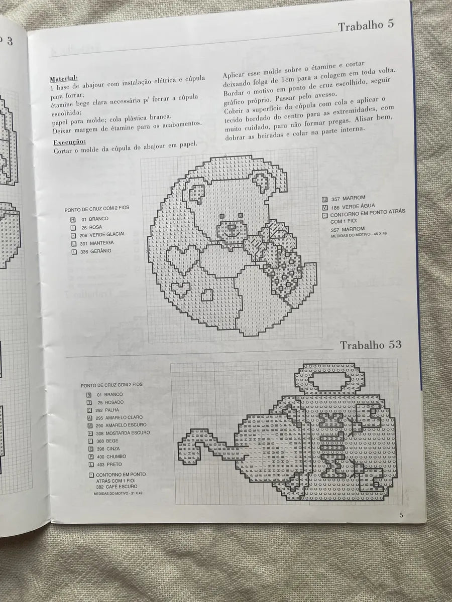 Revista Bordados Em Ponto De Cruz Bebê Ano 2 Número 31 (Usado)