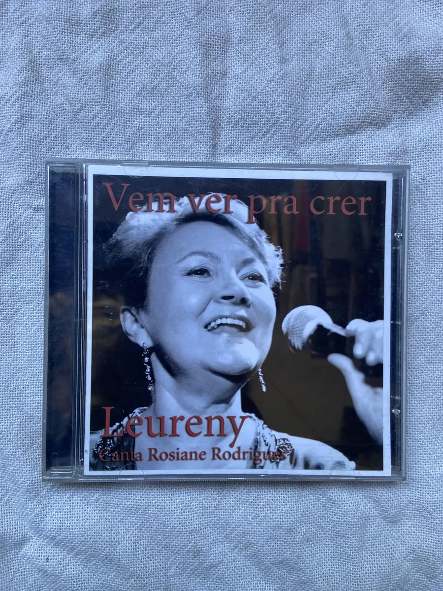 Cd Vem Ver Pra Crer Leureny Canta Rosiane Rodrigues (Usado)