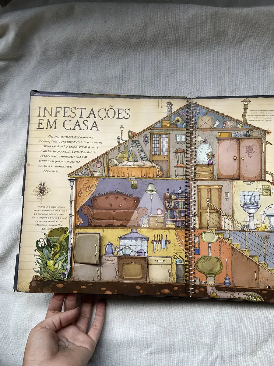 Livro O Monstruoso Livro Dos Monstros 2011 (Usado)