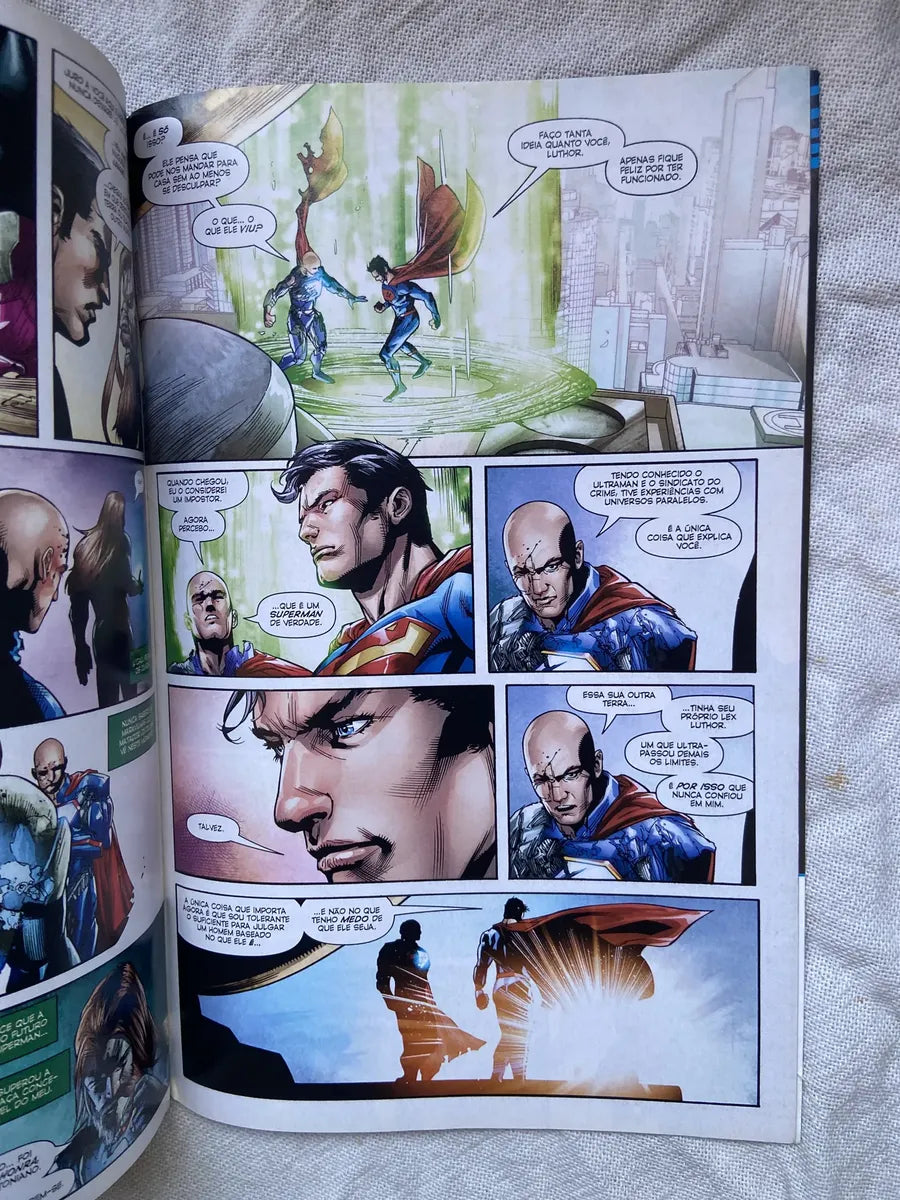 Gibi Homens De Aço Superman Action Comic Lex Luthor Culpado (Usado)