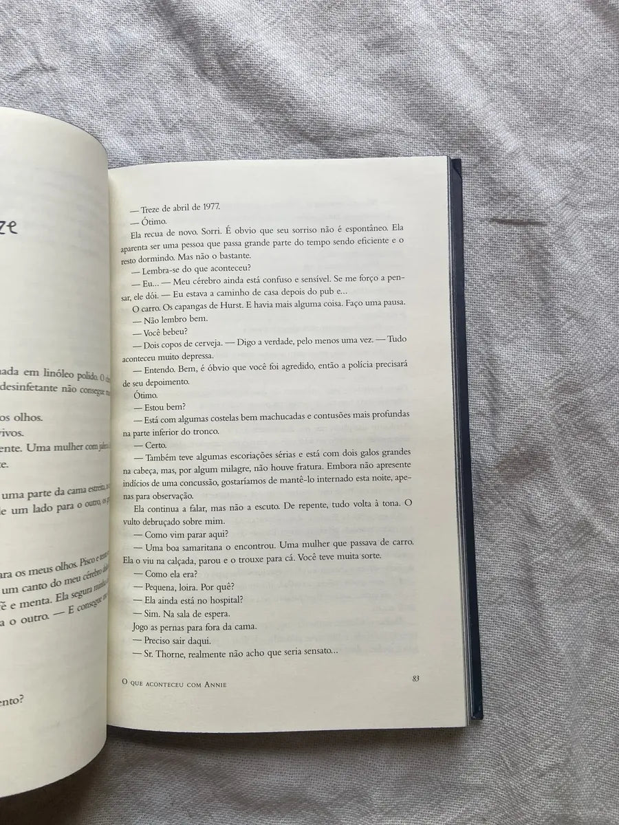 Livro Oque Acontceu Com Annie C J Tudor Capa Dura (Usado)