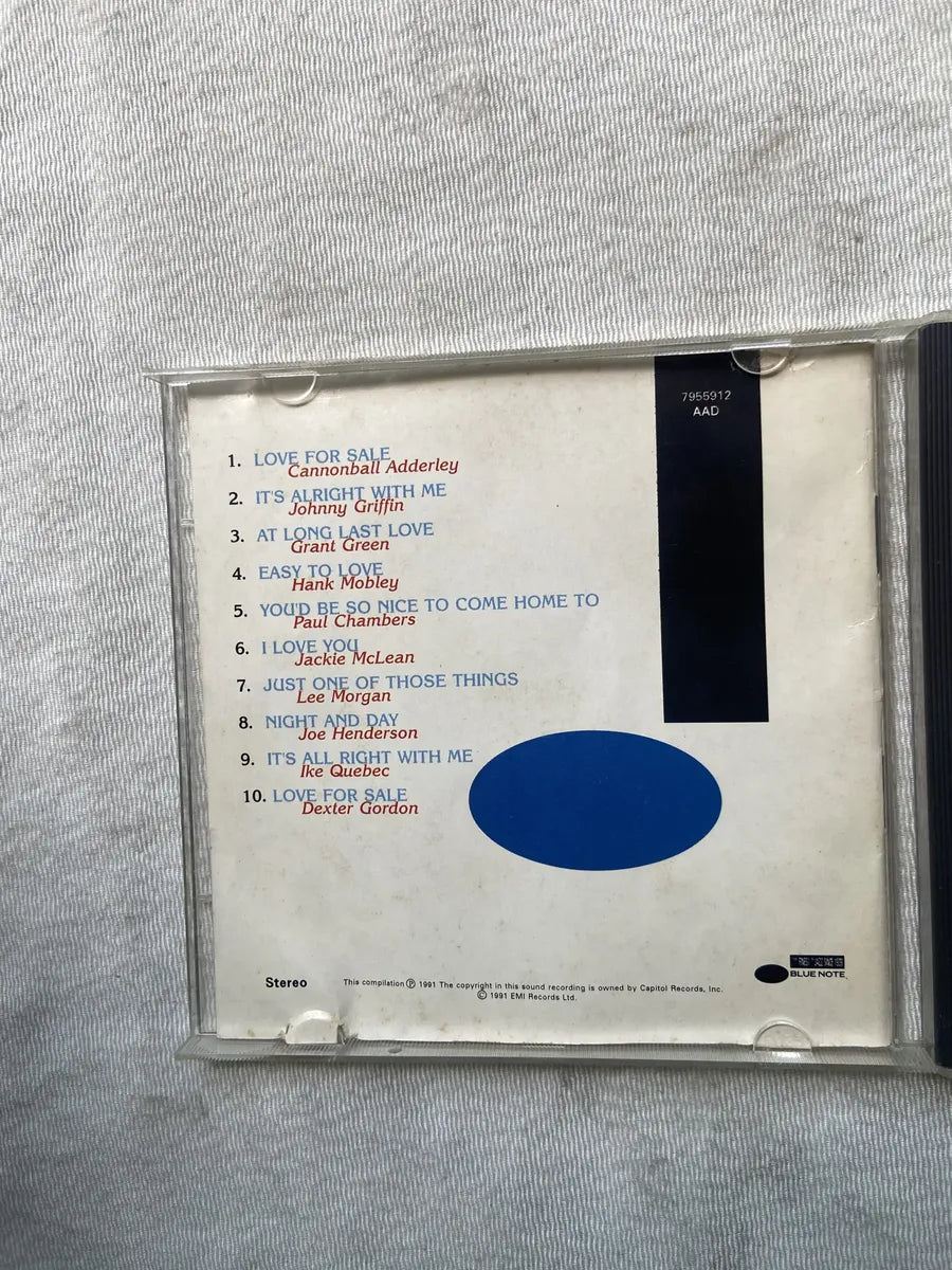Cd Jazz Hot E Blue Various Artists 1991 (Usado)