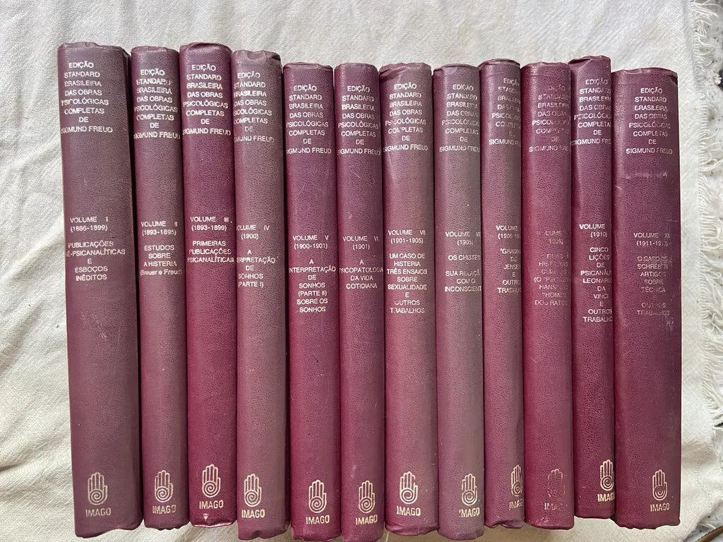 Livro Obras Psicológicas Completas Sigmund Freud Box 24 Vol (Usado)