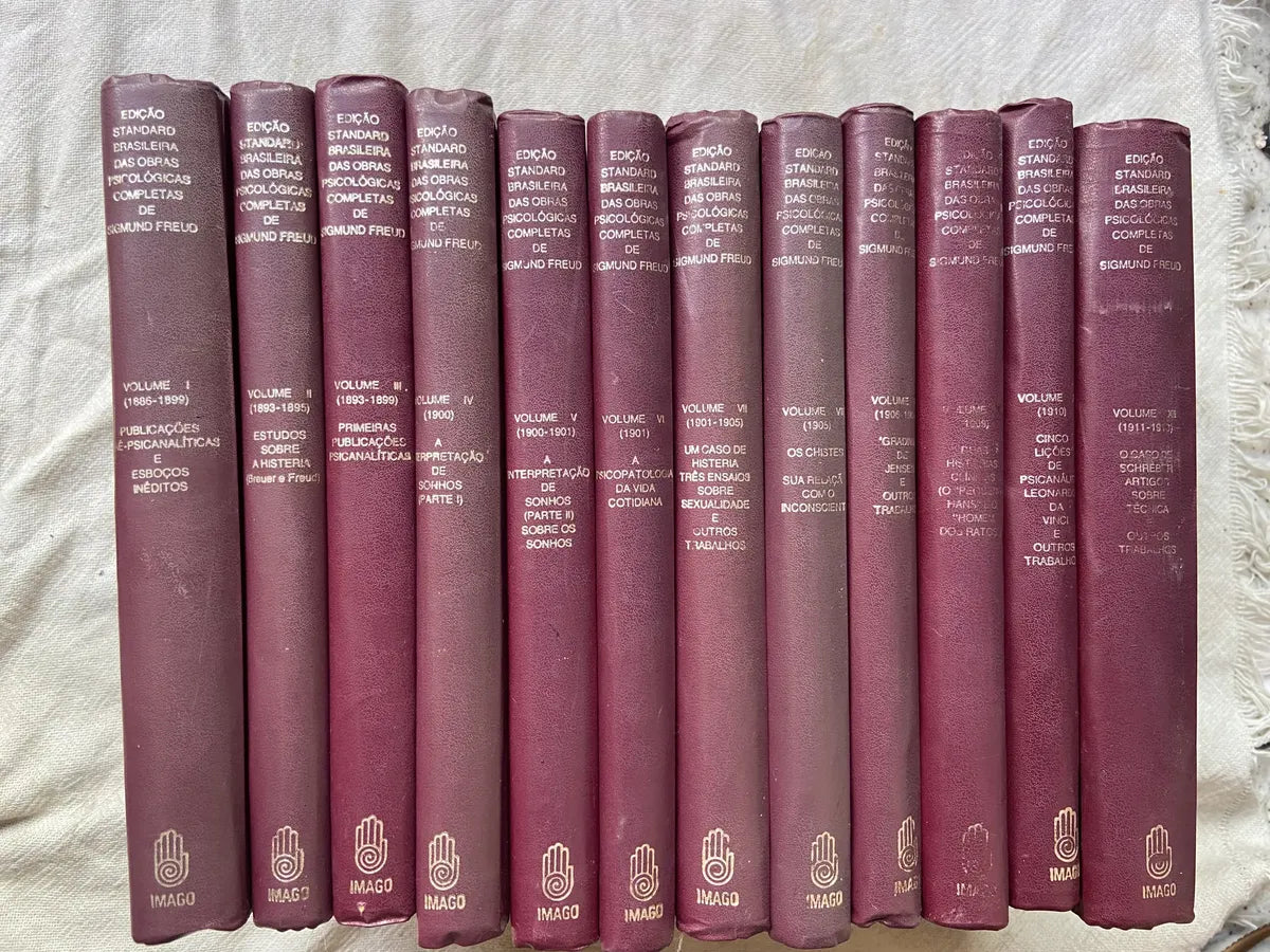Livro Obras Psicológicas Completas Sigmund Freud Box 24 Vol (Usado)