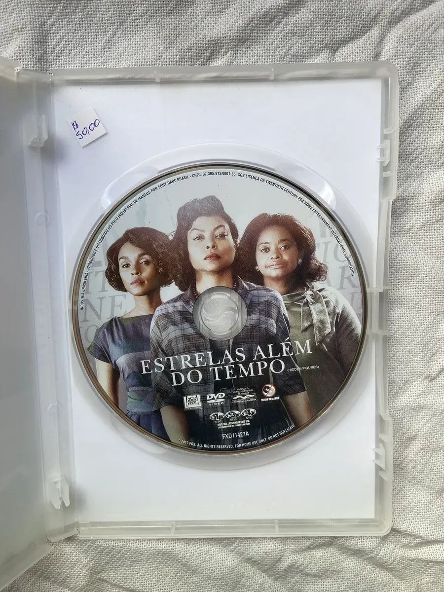 Dvd Estrelas Além Do Tempo 2017 (Usado)