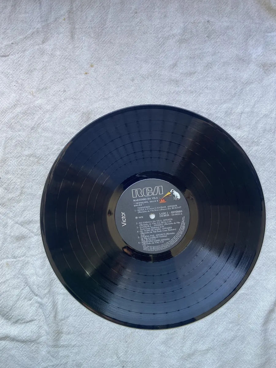 Lp Martinho Da Vila Terreiro Sala E Salão 1992 (Usado)