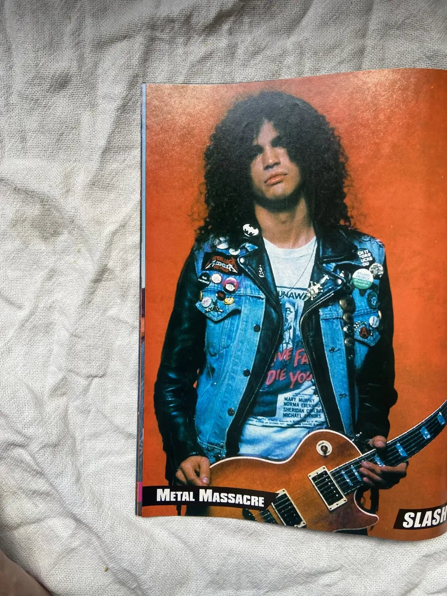 Revista Metal Massacre Letras Traduzidas Extra Guns N Roses (Usado)