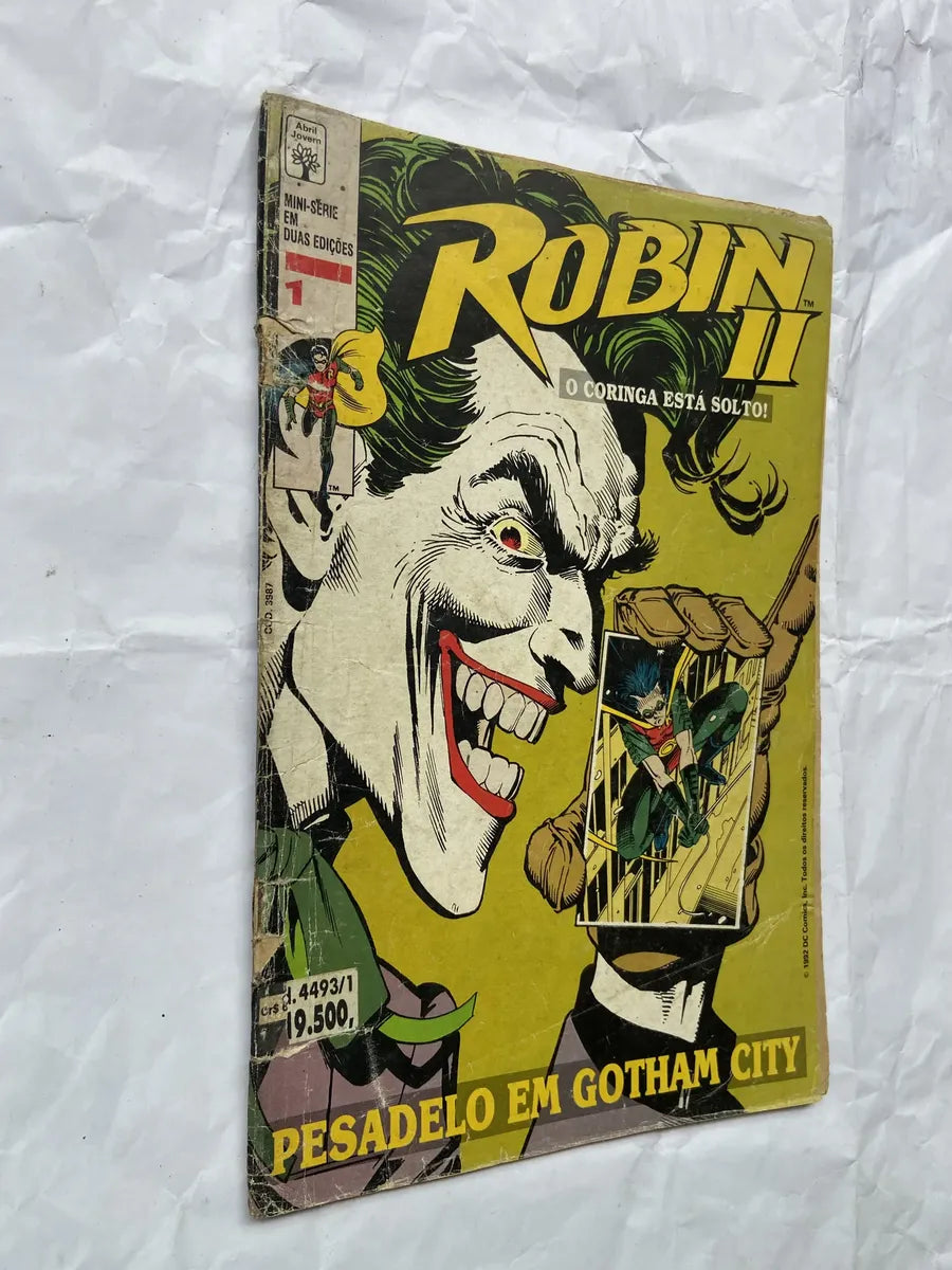 Gibi Robin Ii 1 O Coringa Esta Solto Pesadelo Em Gotham City (Usado)