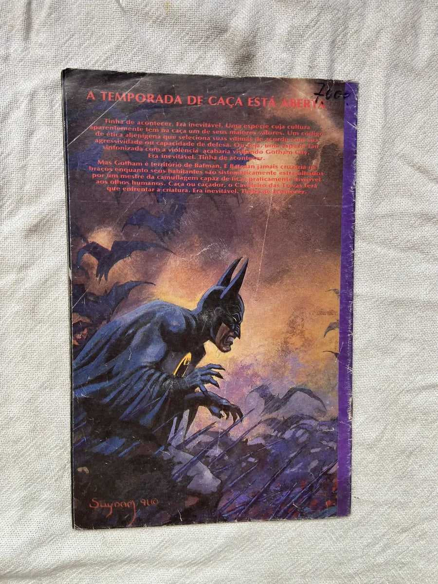 Gibi Batman Versus Predador Número 1 De 3 (Usado)