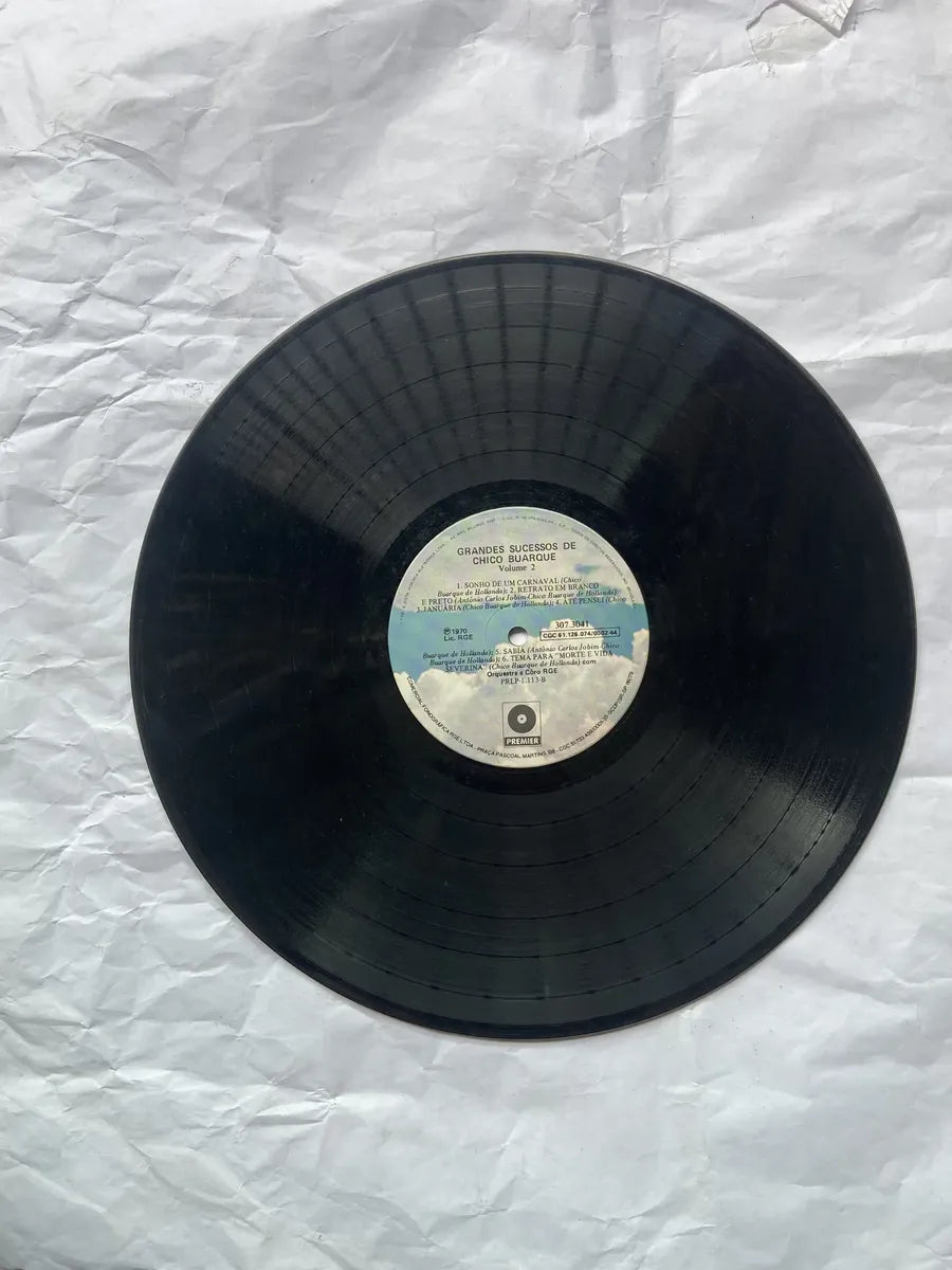 Lp Grandes Sucessos De Chico Buarque Volume 2 1970 (Usado)