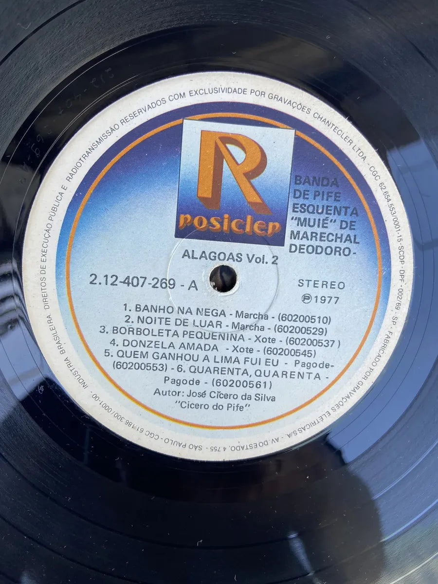 Lp Banda De Pife Esquenta Muié De Marechal Deodoro 1977 (Usado)