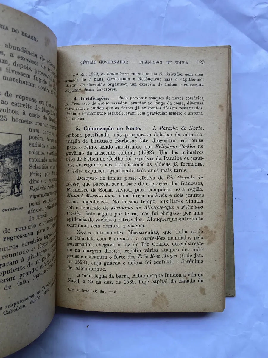 Livro Elementos De História Do Brasil Curso Superior (Usado)