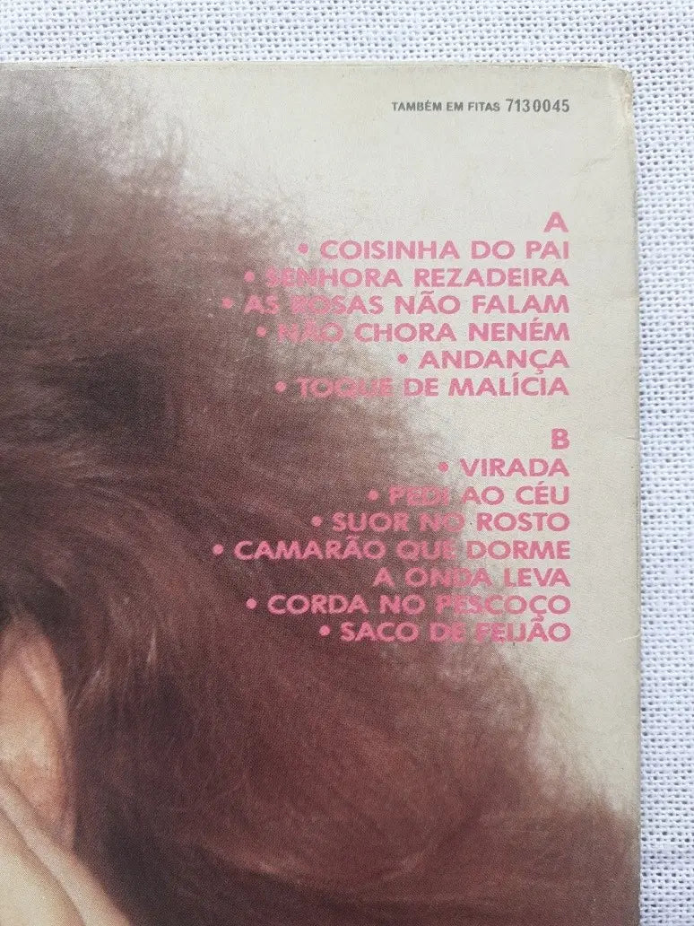 Lp Beth Carvalho Toque De Malícia 1988 Selo Rca (Usado)