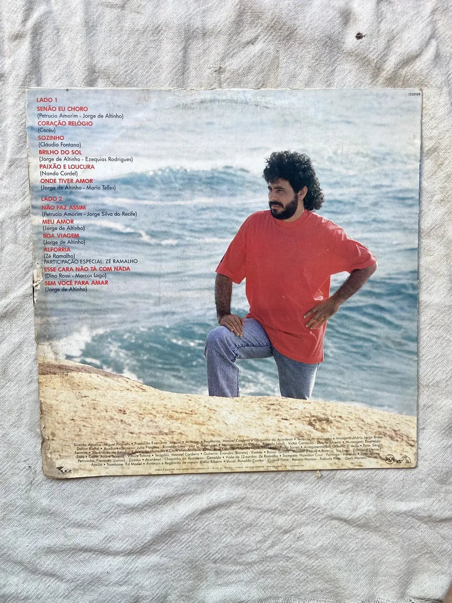 Lp Jorge De Altinho Sabor Brasil 1990 (Usado)