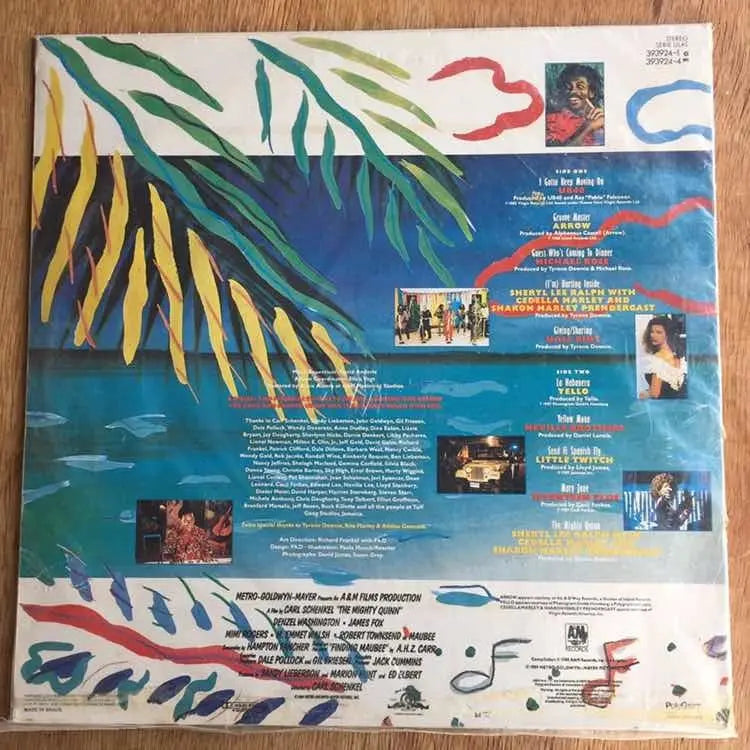 Lp The Mighty Quinn Original Motion Picture Soundtrack 1989 (Usado)