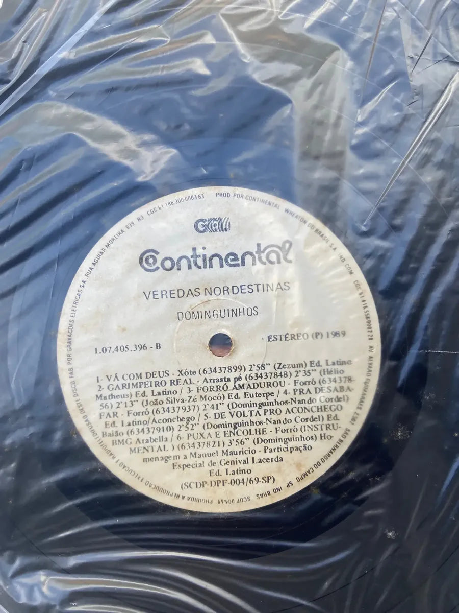 Lp Dominguinhos Veredas Nordestinas 1989 (Usado)
