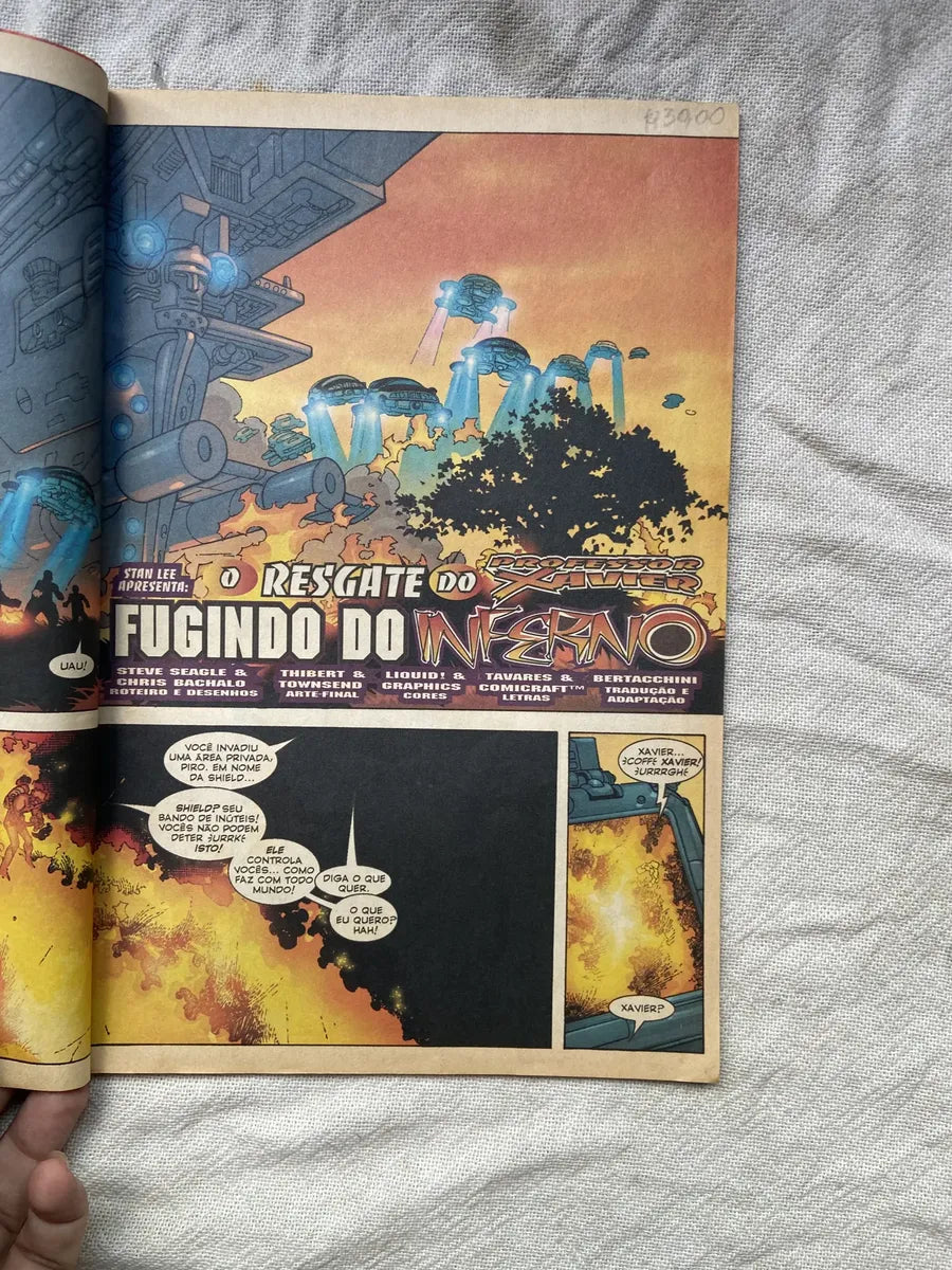 Gibi O Resgate Do Professor Xavier Os Fabulosos X Men N 51 (Usado)