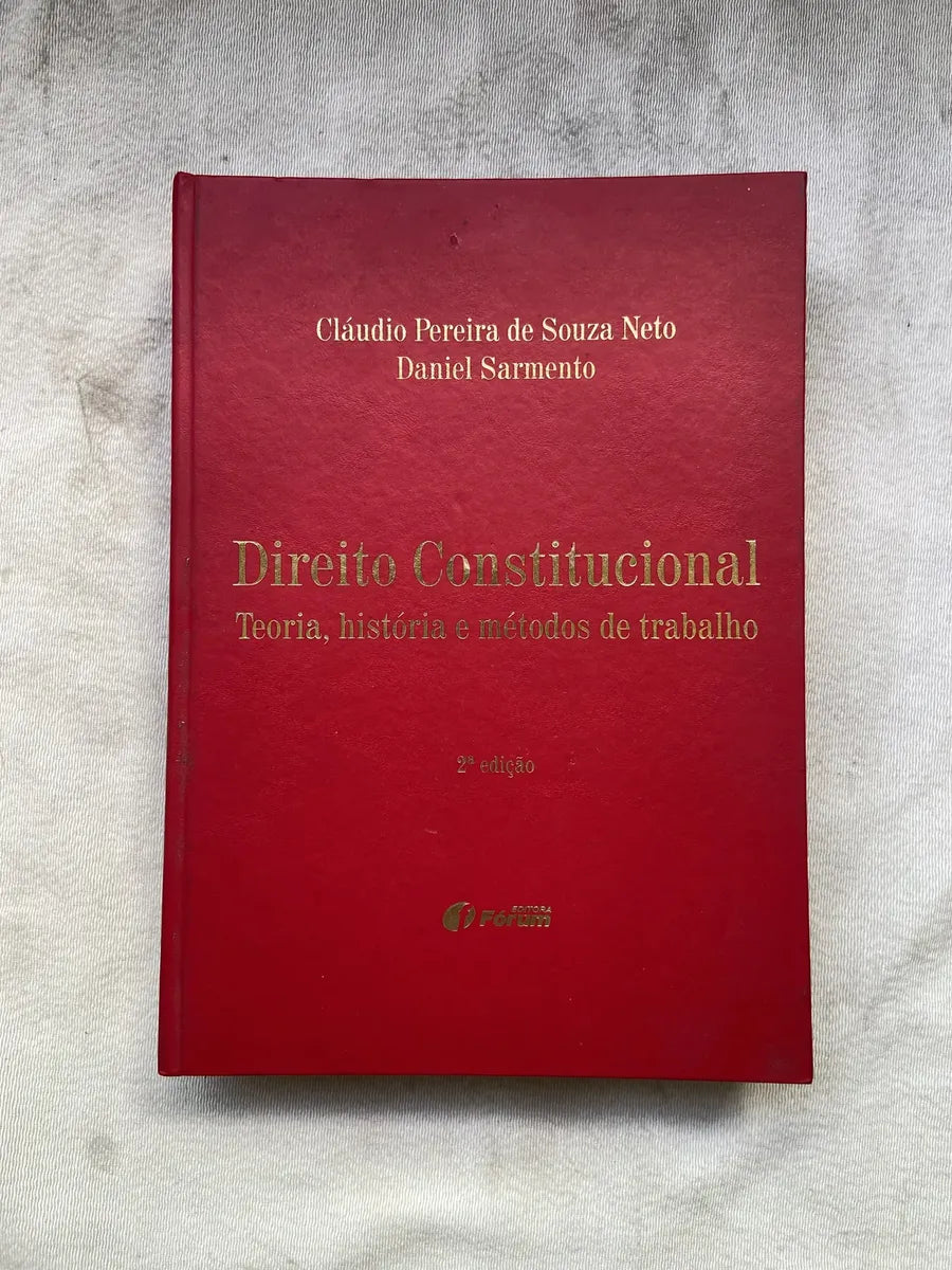 Livro Direito Constitucional Teoria História (Usado)