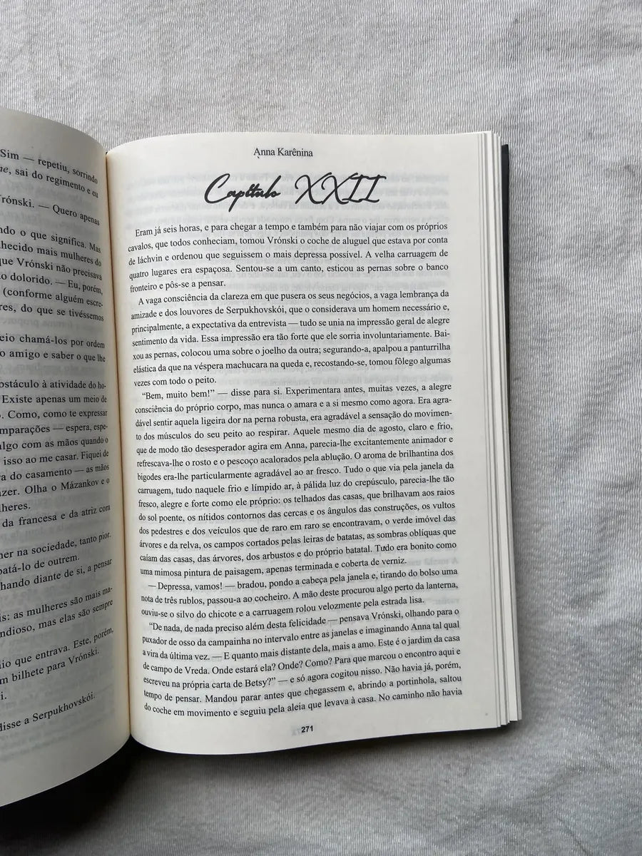 Livro Anna Karenina Tolstoi 1877 Capa Dura 2 Edição 2021 (Usado)