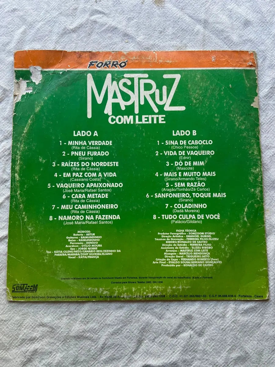 Lp Forro Mastruz Com Leite Coisa Nossa 1993 (Usado)