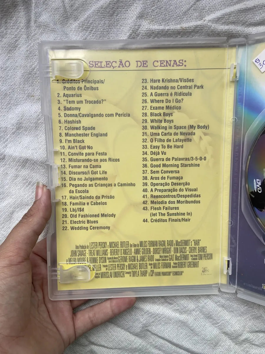 Dvd Hair 2006 (Usado)