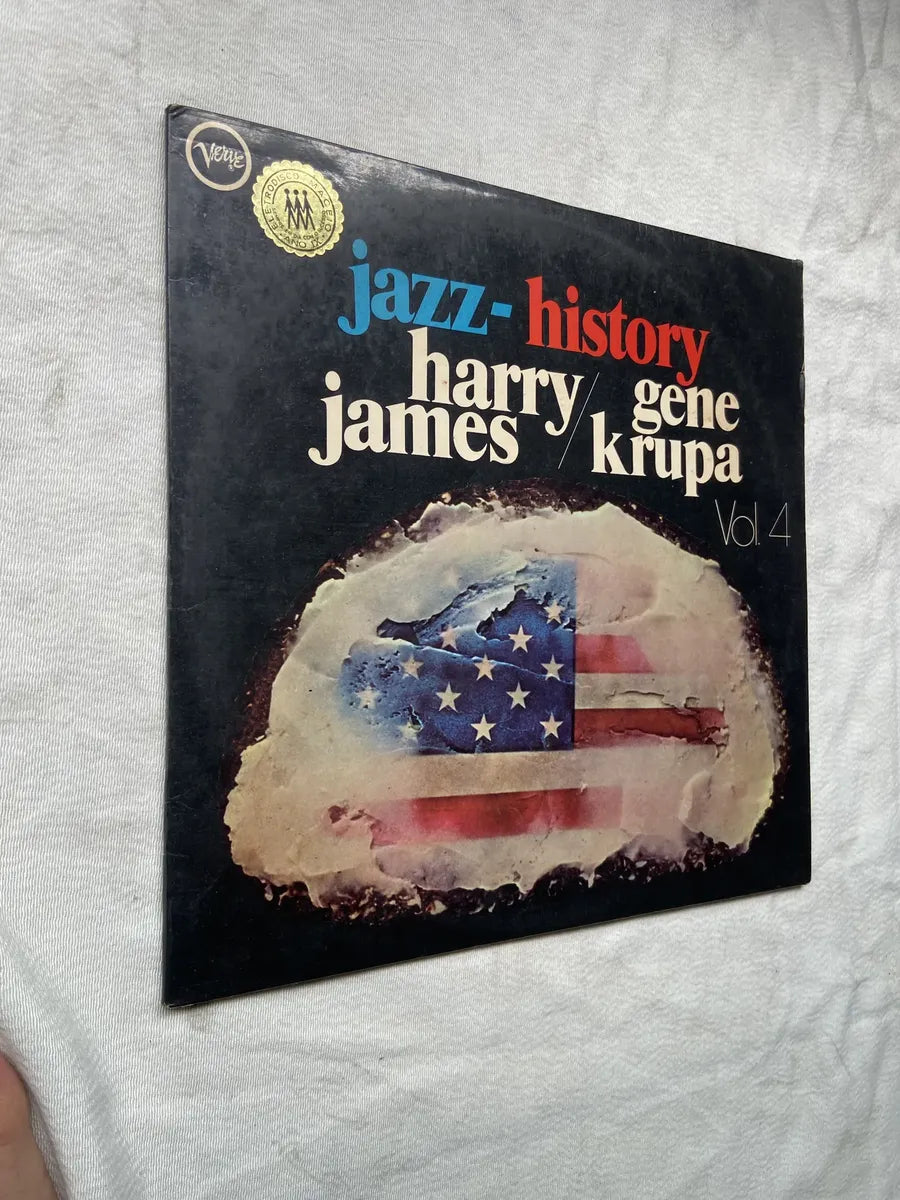 Lp Jazz History Harry Gene James Krupa 1973 Vol 4 Duplo (Usado)