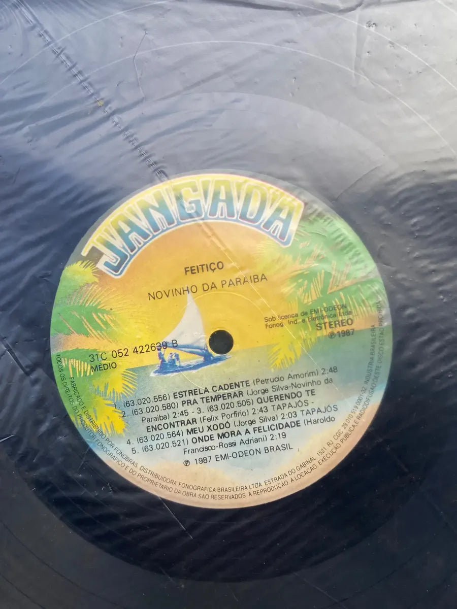 Lp Novinho Da Paraíba Feitiço 1987 (Usado)