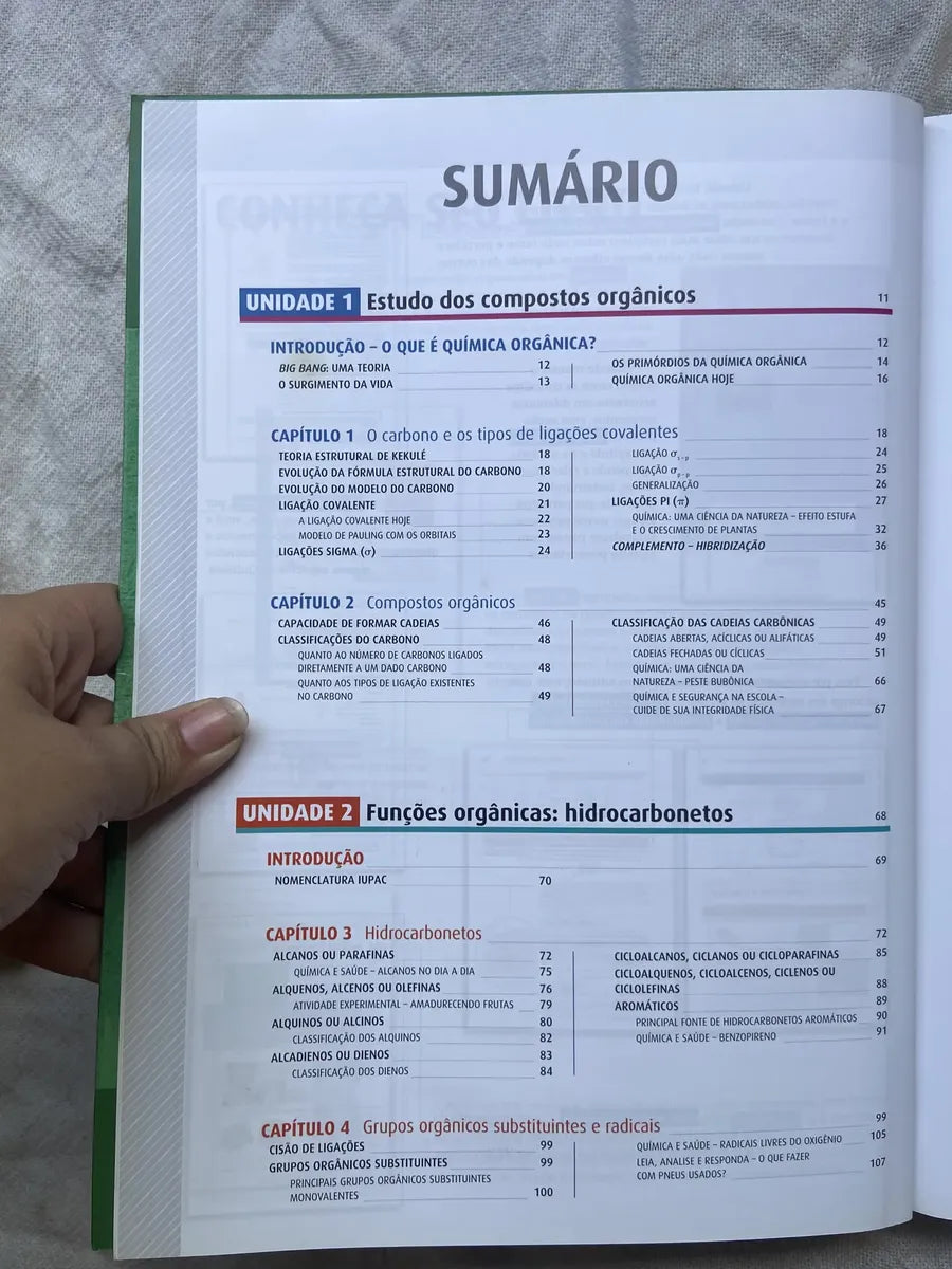 Livro Química Volume 3 Química Orgânica 13 Edição 2014 (Usado)