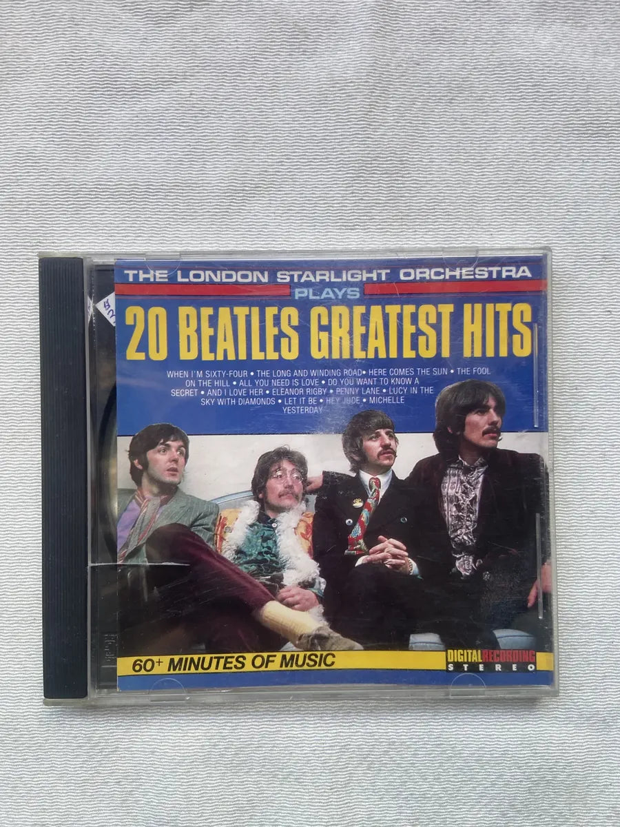 Cd The London Starlight Orchestra 20 Beatles Greatest Hits (Usado)