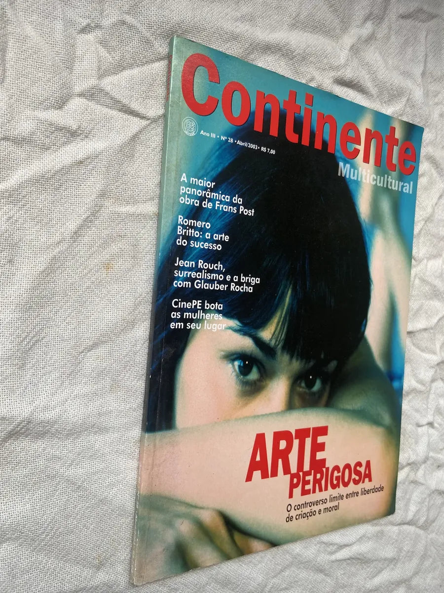 Revista Continente Multicultural Arte Perigosa Ano 3 N 28 (Usado)