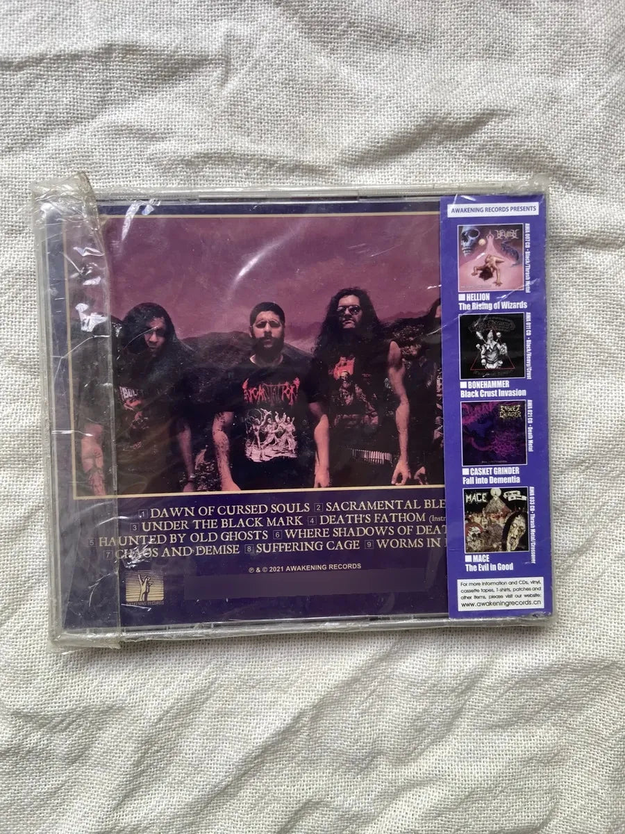 Cd Sutura Dawn Of Cursed Souls Importado 2012 Novo