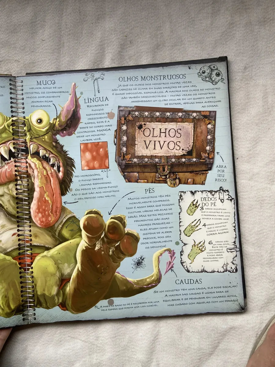 Livro O Monstruoso Livro Dos Monstros 2011 (Usado)