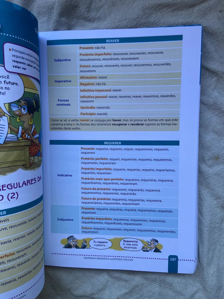 Livro Novíssima Gramática Ilustrada Sacconi 2008 (Usado)