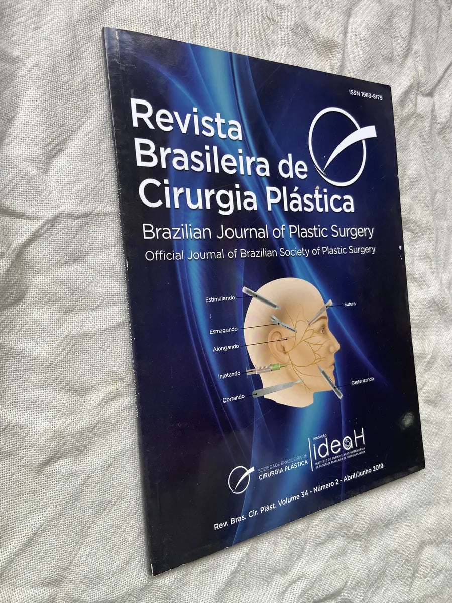 Revista Brasileira De Cirurgia Plástica Volume 34 Número 2 abril junho 2019 (Usado)