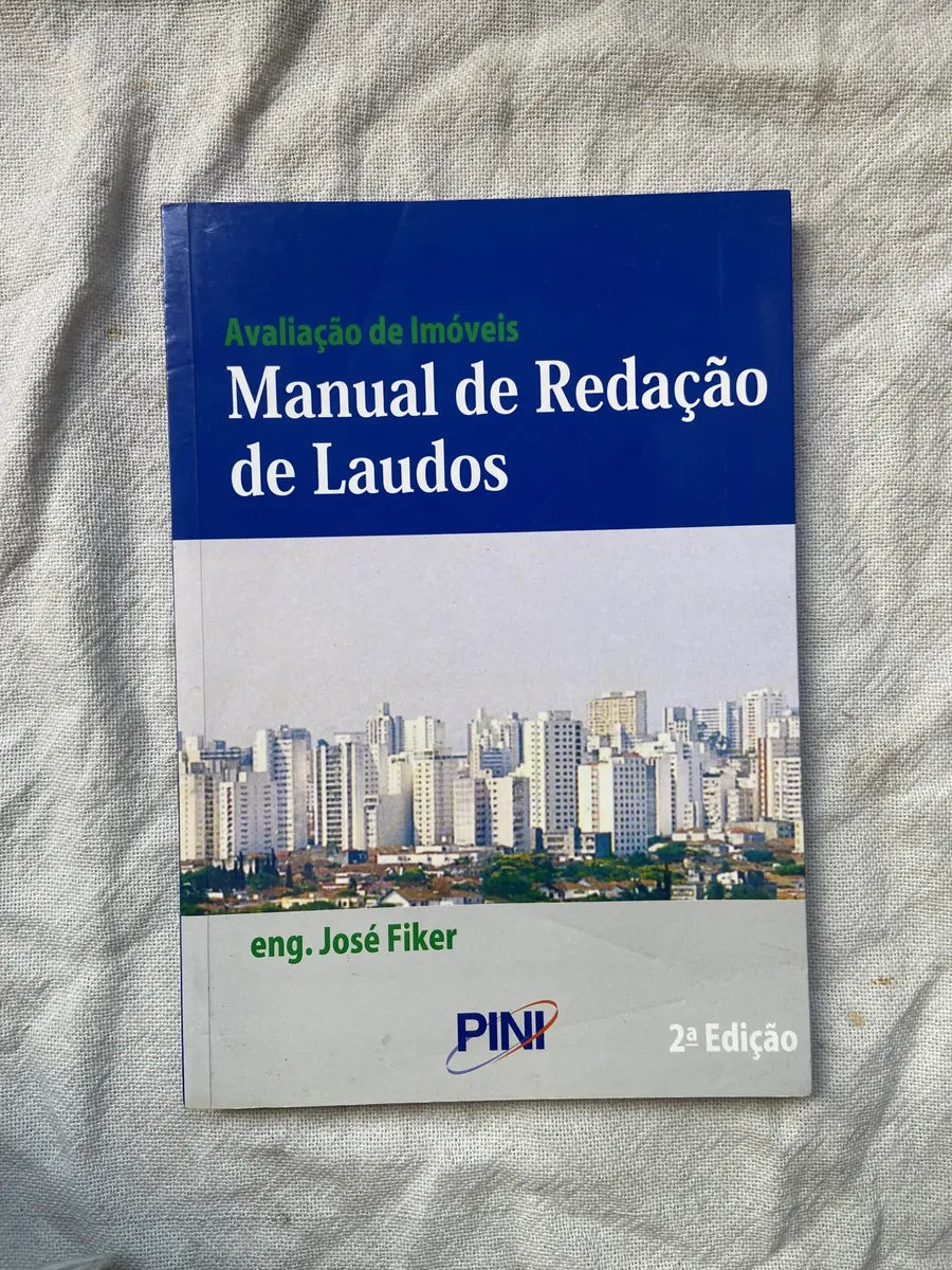 Livro Manual De Redação De Laudos 2 Edição 2009 (Usado)