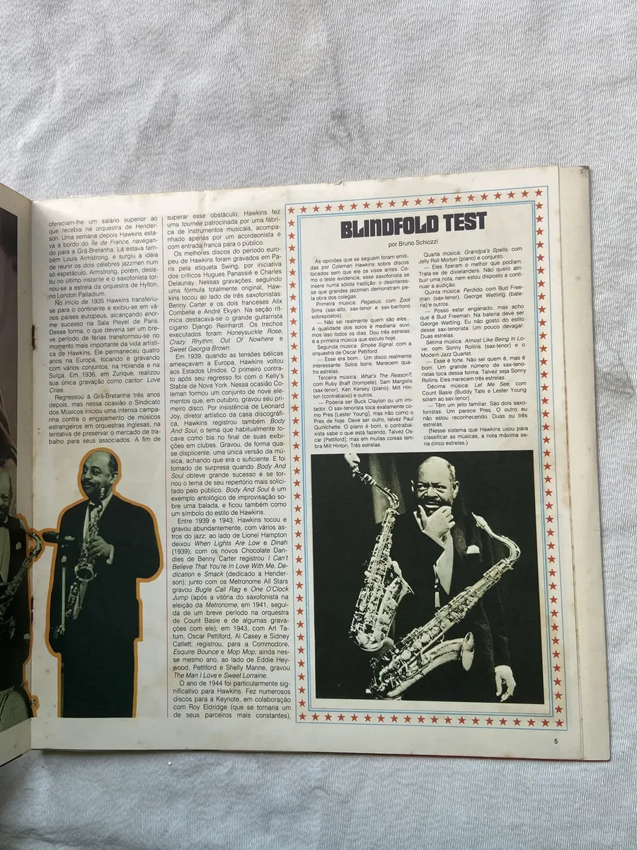Lp Gigantes Do Jazz Coleman Hawkins 1981 (Usado)