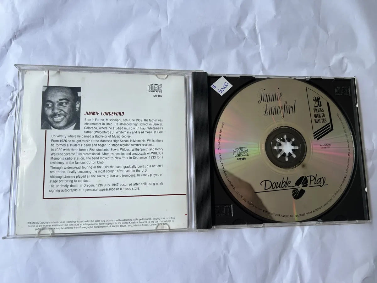 Cd Jimmie Lunceford Baby Wont You Please Come Home Importado (Usado)